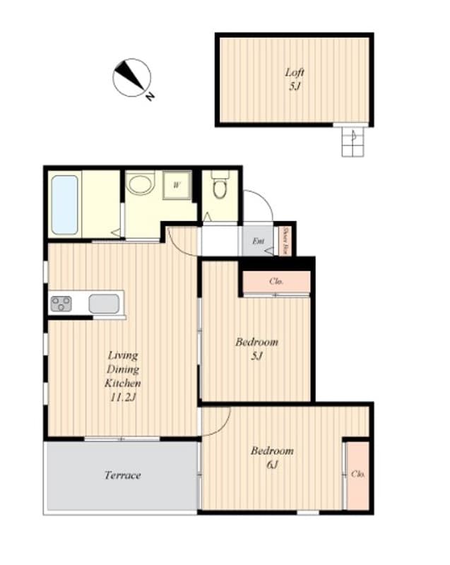 Preview floorplan of Lys blanc