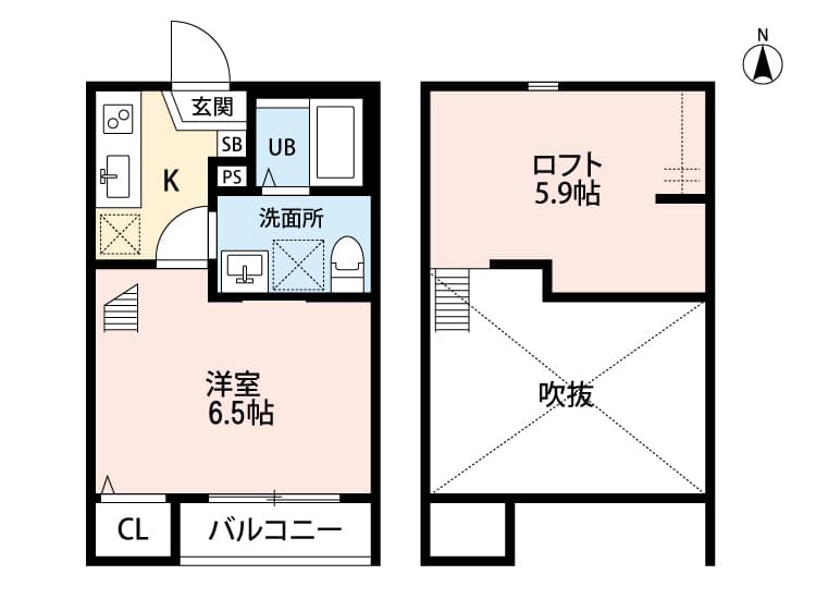 Preview floorplan of Wistaria Hokukoshigaya (Wistaria Kitakoshigaya)
