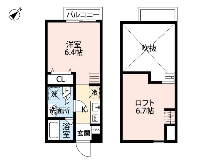 Preview floorplan of tree field sagamihara