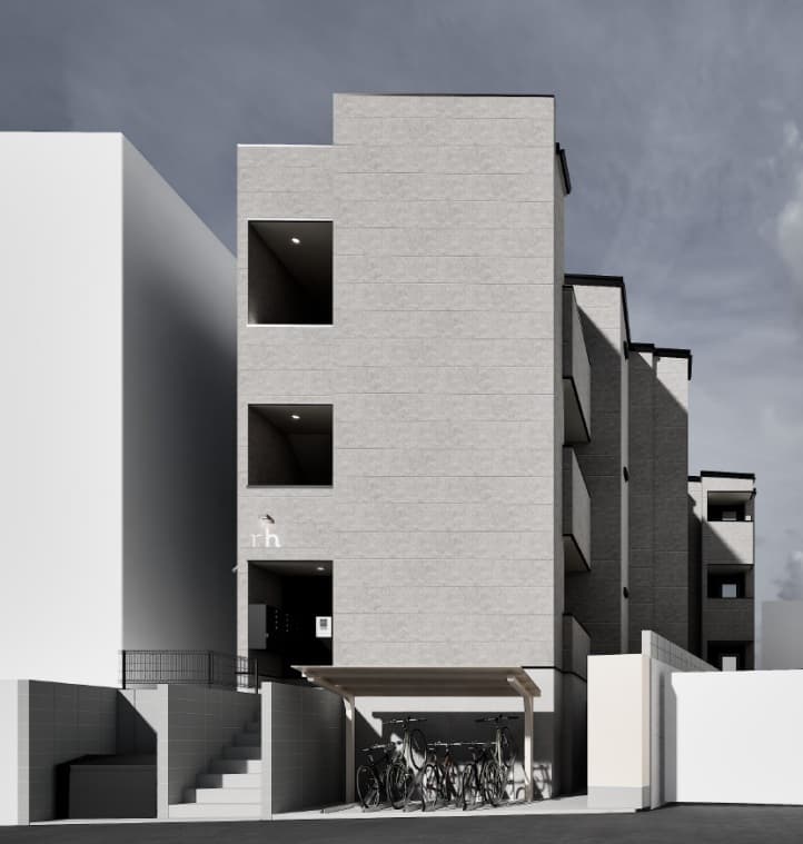 Main exterior of robot home Saitsuga II (robot home Nishitsuga 2)