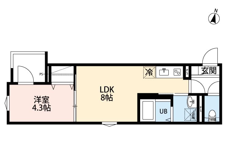 Preview floorplan of robot home Saitsuga II (robot home Nishitsuga 2)