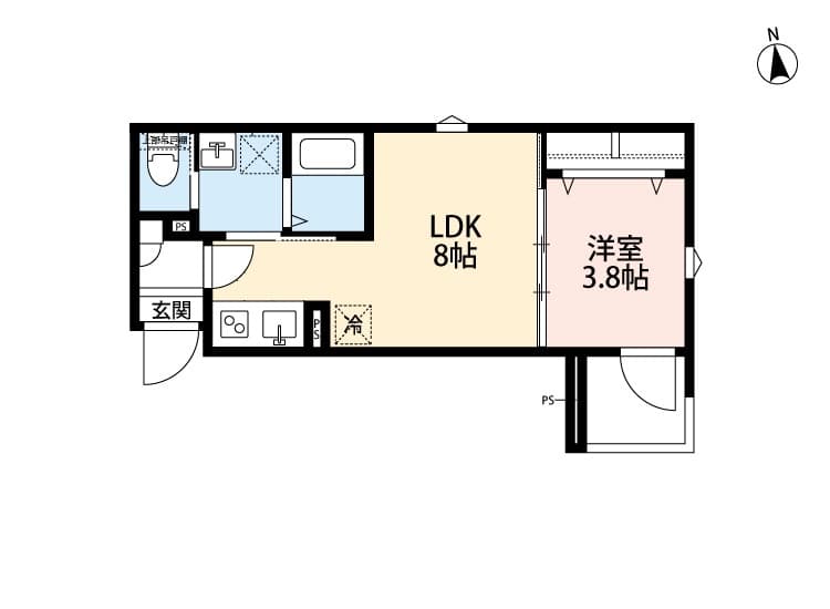 Preview floorplan of Noir Higashi Omiya (Noir Higashi Omiya)