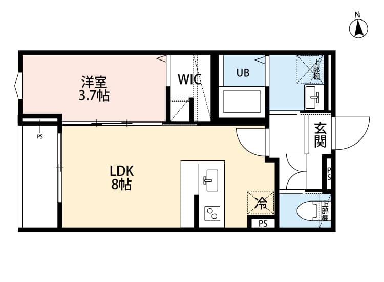 Preview floorplan of robot home Sagamihara II (Robot Home Sagamihara Two)