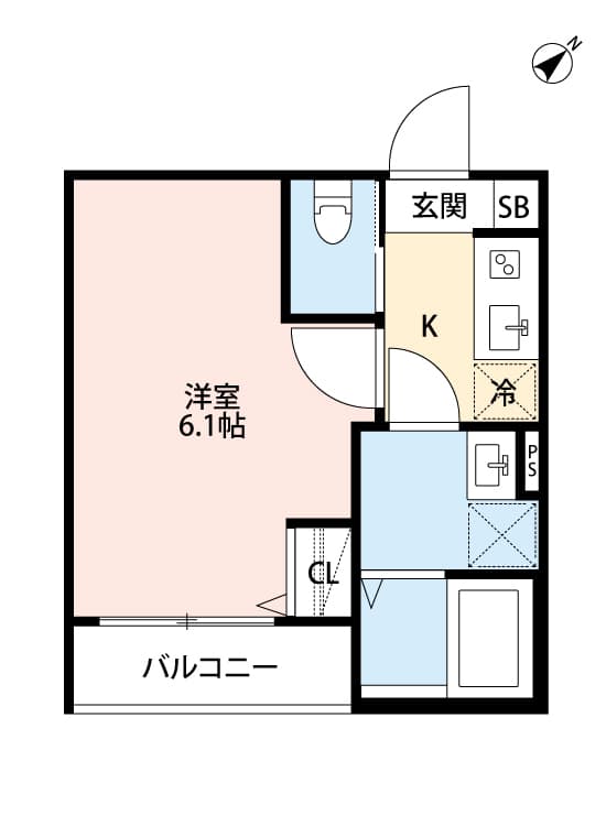 Preview floorplan of robot home Atagocho B (robot home Atagochobee)