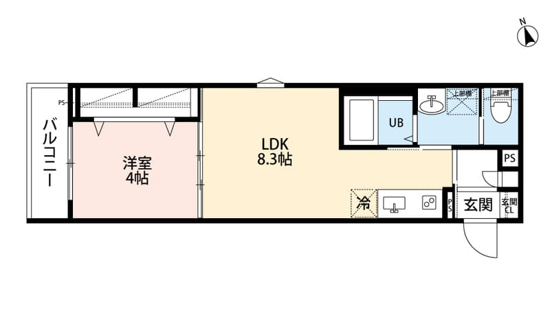 Preview floorplan of robot home Kitakashiwa II (robot home Kitakashiwa two)