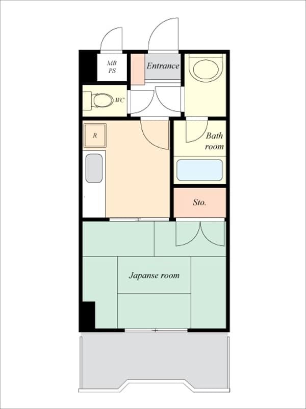 Preview floorplan of Kasahara Building Fujisawa II