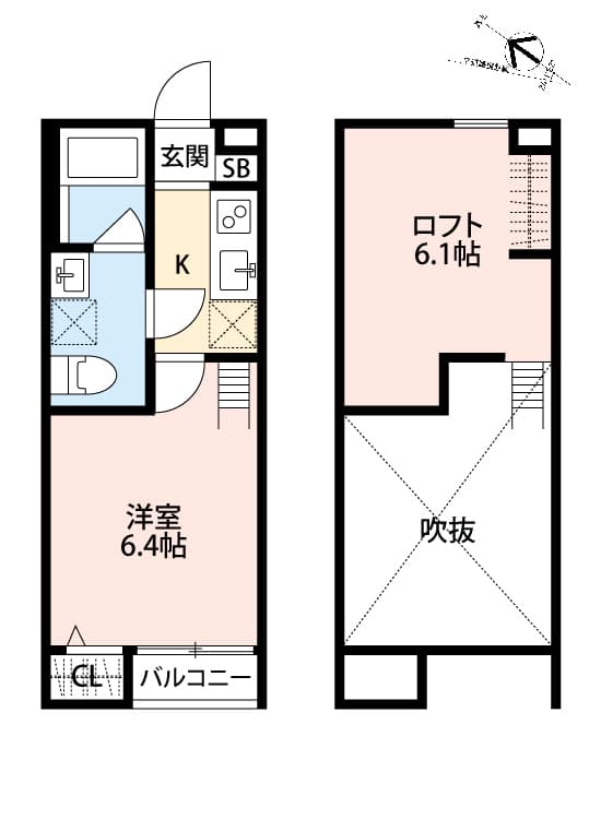 Preview floorplan of Savoy Higashirinkan (Savoy Higashirinkan)