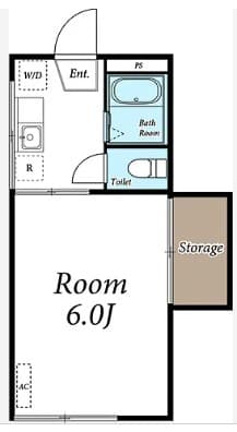 Preview floorplan of Chronos Honmachida North