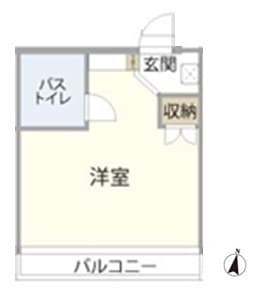 Preview floorplan of Chronos Hiratsuka West