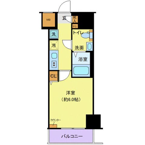 Preview floorplan of Genovia Aoto Sky Garden
