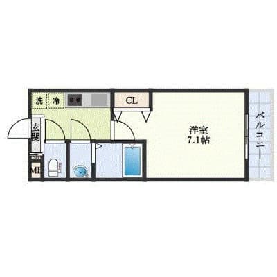 Preview floorplan of KORE・YIELD Senrioka