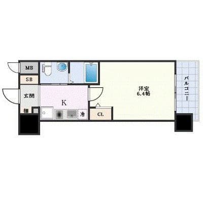 Preview floorplan of Eslead Noda Hanshin Station