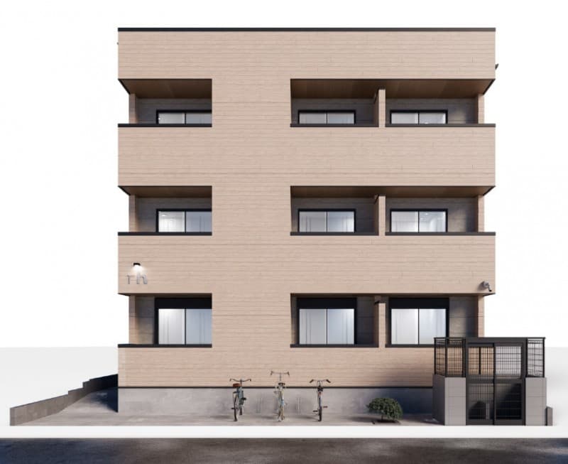 Main exterior of Newly built robot home Takeshita