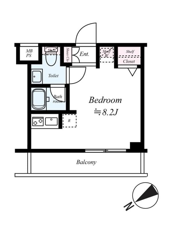 Preview floorplan of ARCOBALENO KAWASAKI WEST