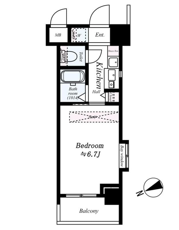Preview floorplan of In front of Estem Court Kobe Harborland