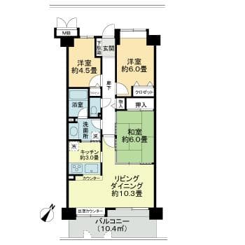 Preview floorplan of Cosmo Mobara