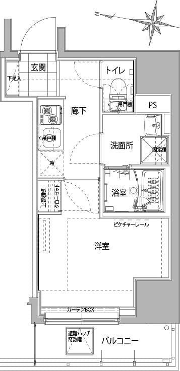 Preview floorplan of Harmony Residence Yokohama Odori Park