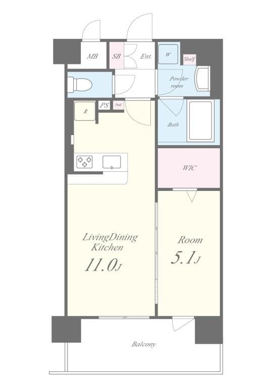 Preview floorplan of Seiwa Palace Shin-Osaka