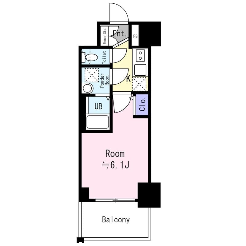 Preview floorplan of Eslead Kobe Hyogo Station Mid Port