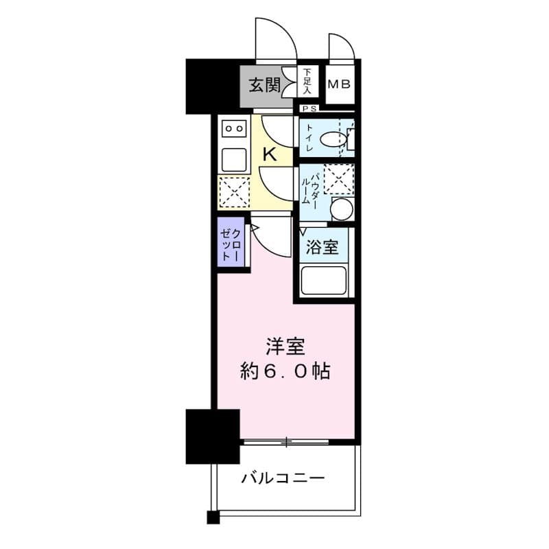 Preview floorplan of Eslead Shin-Osaka The Premier WEST