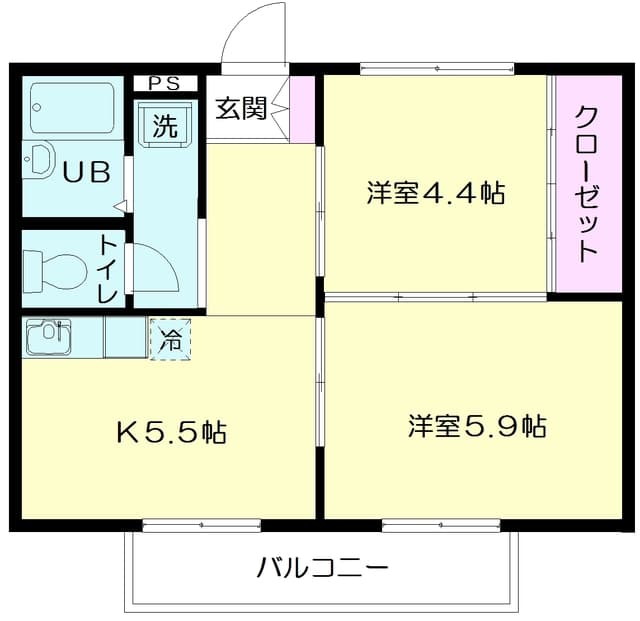 Preview floorplan of Parkside Sakurayama