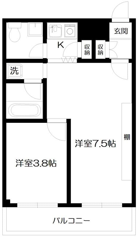 Preview floorplan of Lions Mansion Kannai Daini