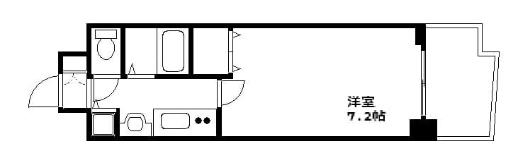 Preview floorplan of Pressance Nakanoshima Park Park Residence