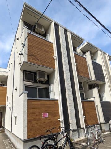 Main exterior of Harmony Terrace Himemiyacho