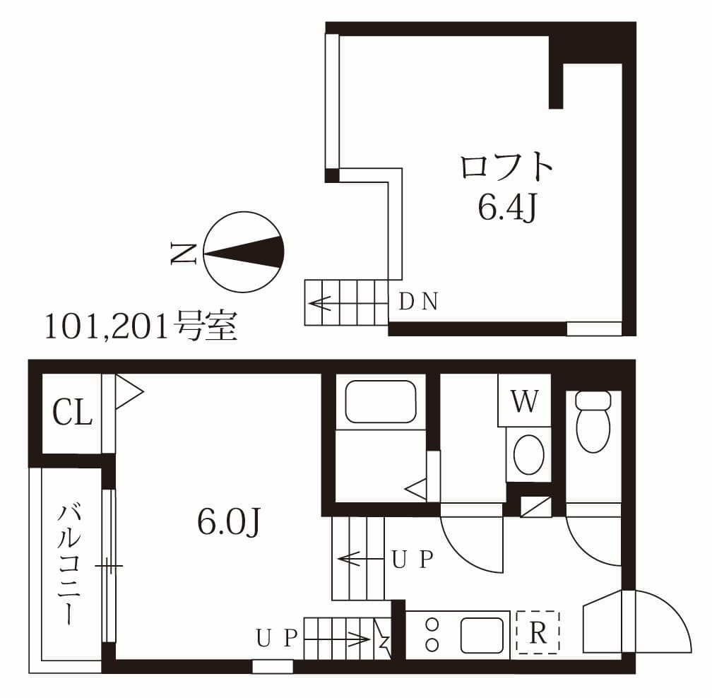 Preview floorplan of Harmony Terrace Himemiyacho