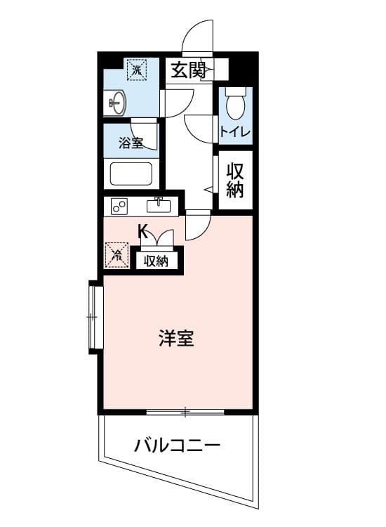 Preview floorplan of Mynavi STAY Fukuoka Tenjin Minami