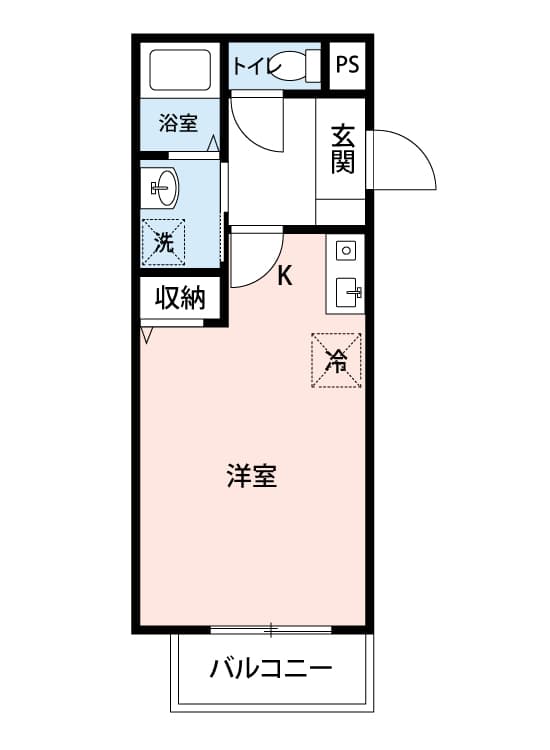 Preview floorplan of Mynavi STAY Fukuoka Yakuin