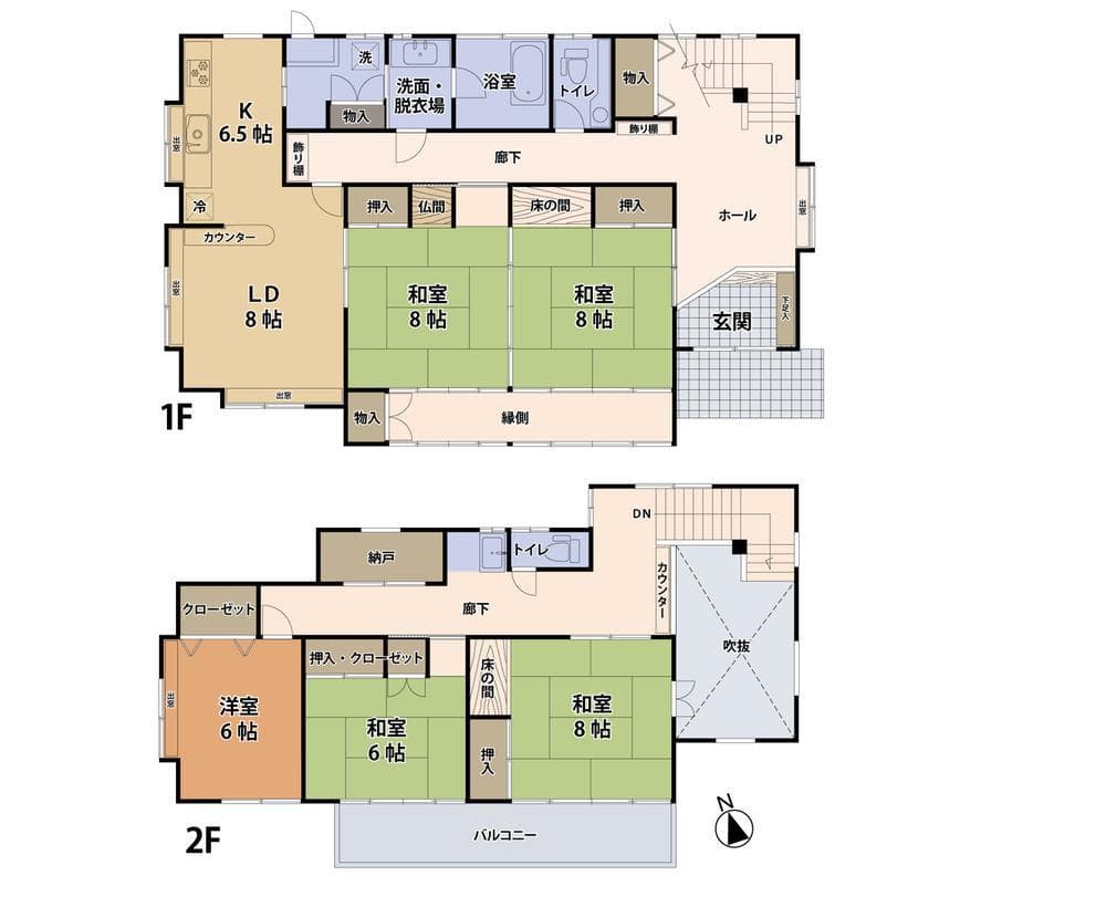 Preview floorplan of Hatoyama Town Oaza Akanuma Detached House