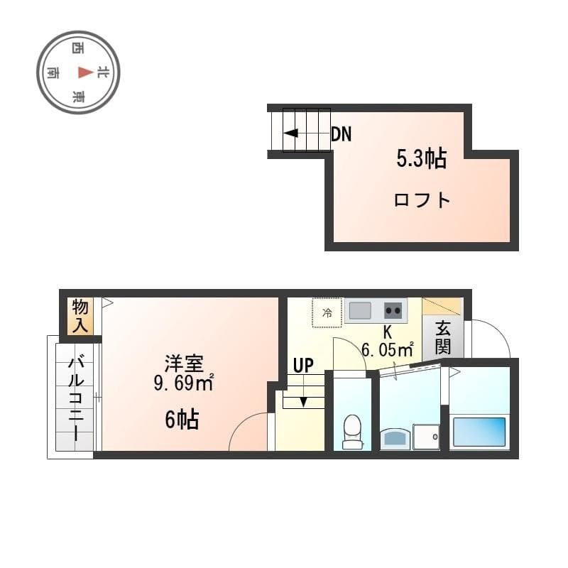 Preview floorplan of Fruitdale Honjin