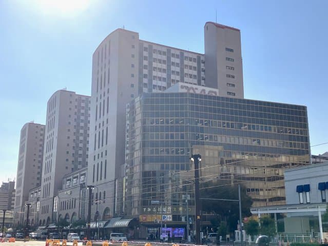 Main exterior of Abeno Bertha