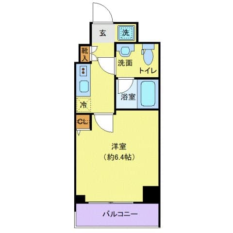 Preview floorplan of AZEST Yokohama Kannai