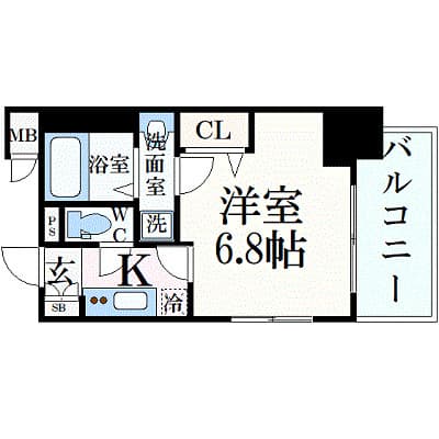 Preview floorplan of Pressance Hirokoji Dori Pulse