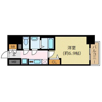 Preview floorplan of Pressance Marunouchi Adele
