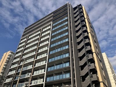 Main exterior of Pressance Kobe Celestia