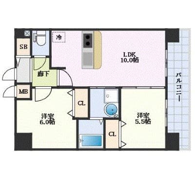 Preview floorplan of Pressance Kyoto Karasuma Ranto