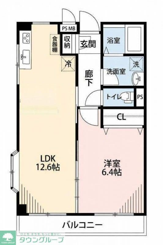 Preview floorplan of Flower Heights Fujimino - 104