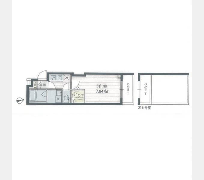 Preview floorplan of Aprile Miyazakidai II