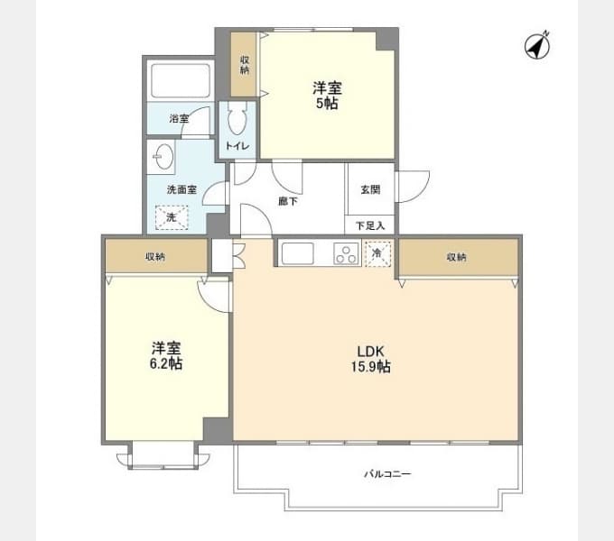 Preview floorplan of Glycine Saginuma