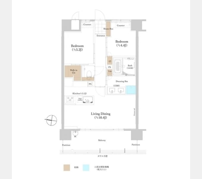 Preview floorplan of Umekita Terrace