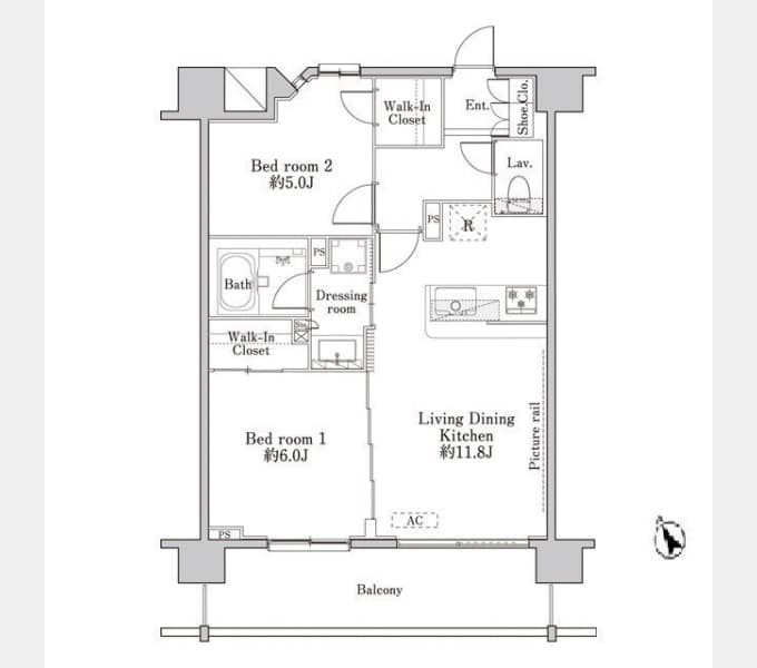 Preview floorplan of Brancia Kajigaya