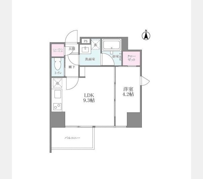 Preview floorplan of Season Flats Otemae