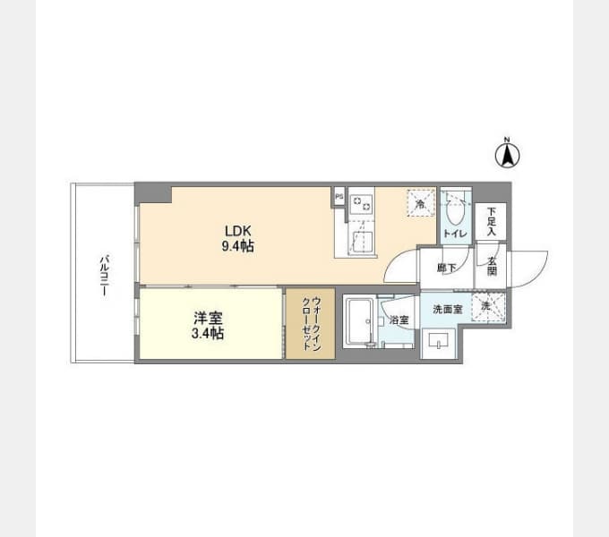 Preview floorplan of Avenir Nakazaki
