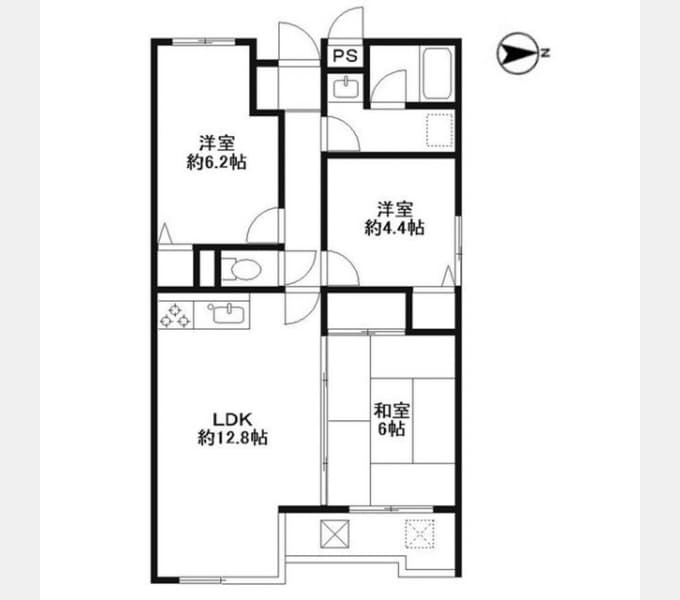 Preview floorplan of Comfort Nogawa