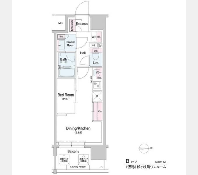Preview floorplan of Comforia Live Minamimorimachi Q