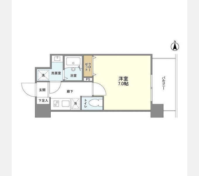Preview floorplan of BPR Residence Fukushima