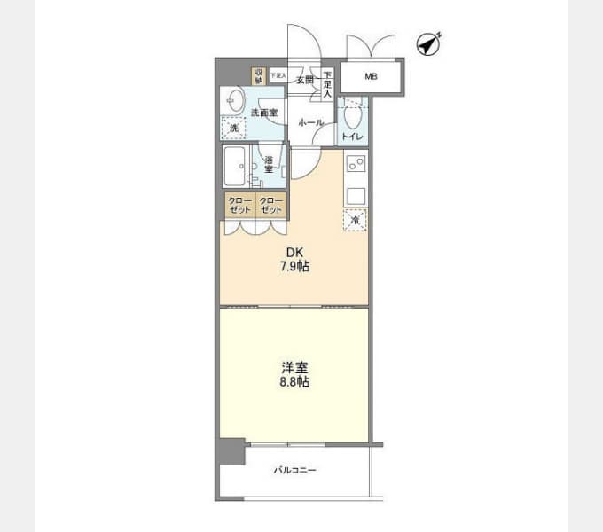 Preview floorplan of Sanheim Tsurumi